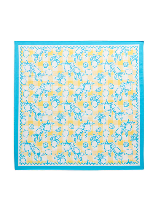 Lemon scarf yellow