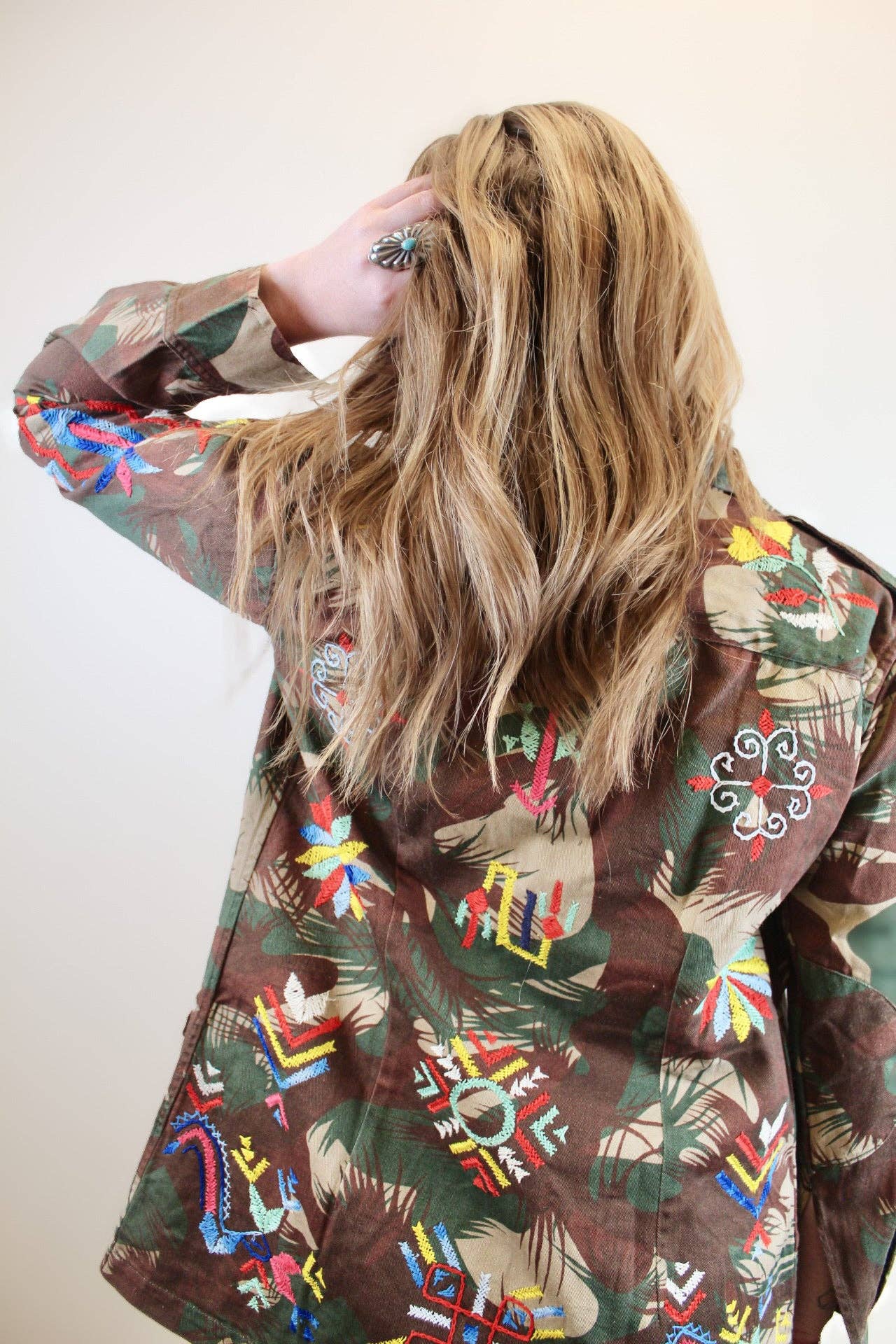Chap and Graham Designs - Vintage Army Embroidered Jacket