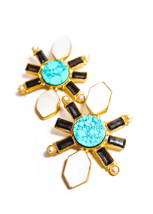 Betsy Pittard Design - Shilstone Handmade 2" Dangle Earrings