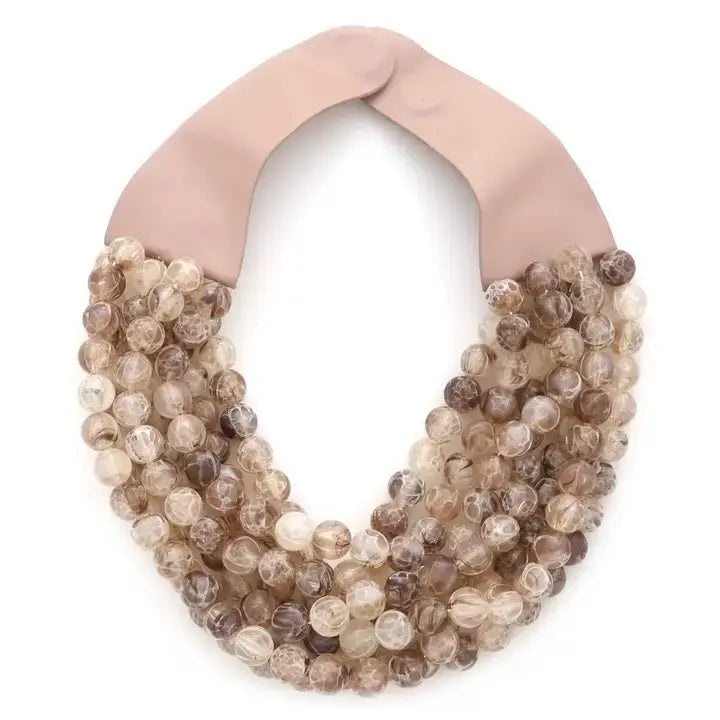 *BEST* NEW CHUNKY BEADED LAYERED MAGNETIC NECKLACE