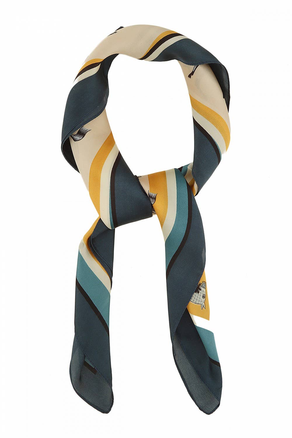 horse print bandana scarf