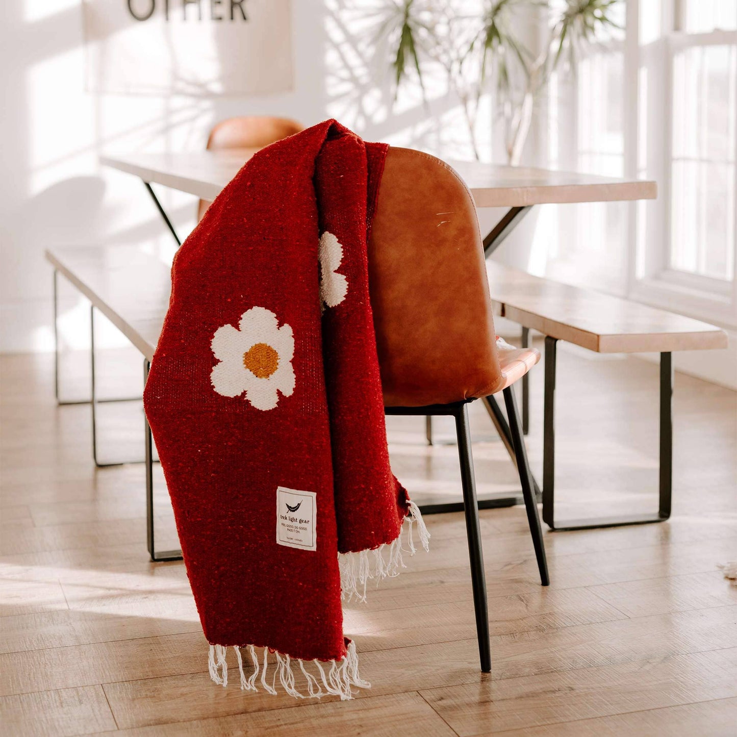 Trek Light - Handwoven Throw Blanket | Lazy Daisy