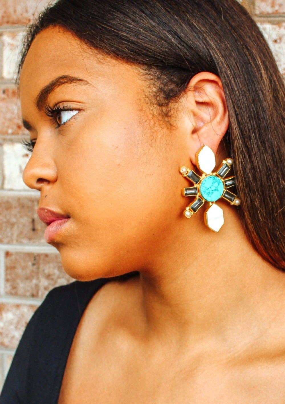 Betsy Pittard Design - Shilstone Handmade 2" Dangle Earrings