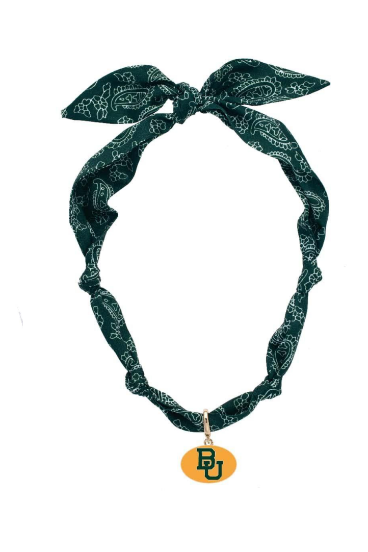Canvas Style - Baylor Bears Logo Bandana Scarf Necklace