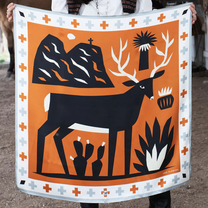 Fringe Scarves- West Texas Buck Shorty