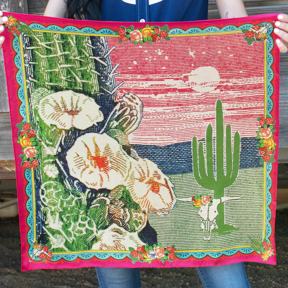 "Desert Moon" Long Tall Scarf