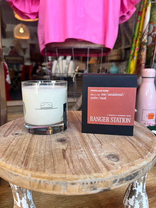 Ranger Station - Woodland Rose Candle