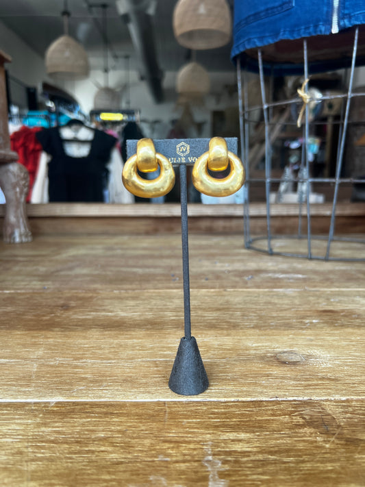 Julie Vos Avalon Door Knocker Earring