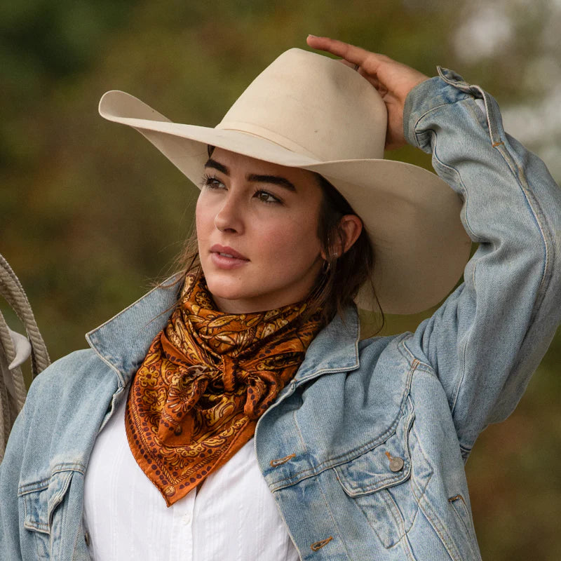 Fringe Scarves "My Prairie Home" Long Tall Scarf