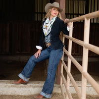 Fringe Scarves "The Remuda" Scarf Long Tall
