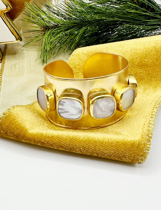 The Tacori Cuff - mother of pearl