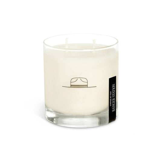 Ranger Station- Yippee Ki-Yay Candle: 11oz Rocks Glass