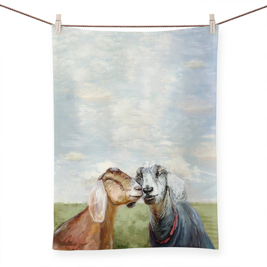 Goat Besties Tea Towels