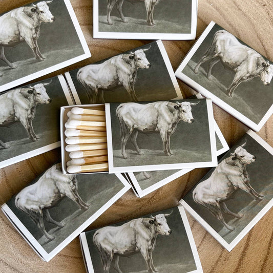 Vintage Cow Matches