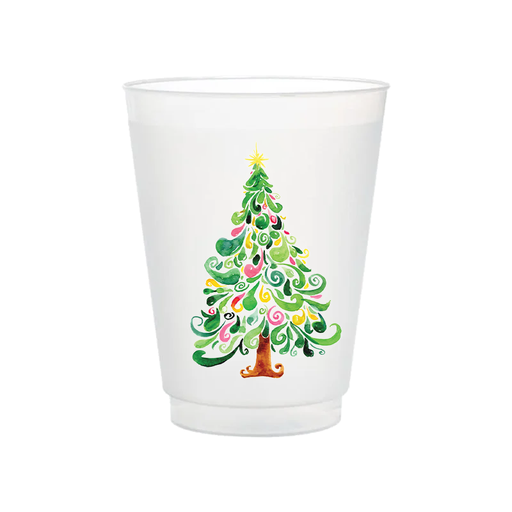 Whimsy Tree Frosted Cups | Set of 6