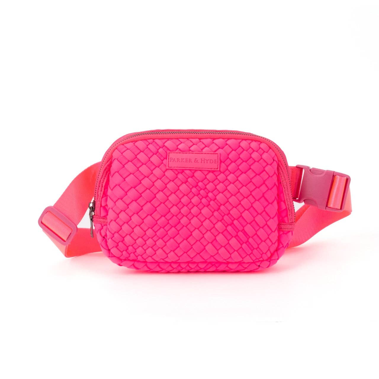 Parker and Hyde Neon Pink Belt Bag