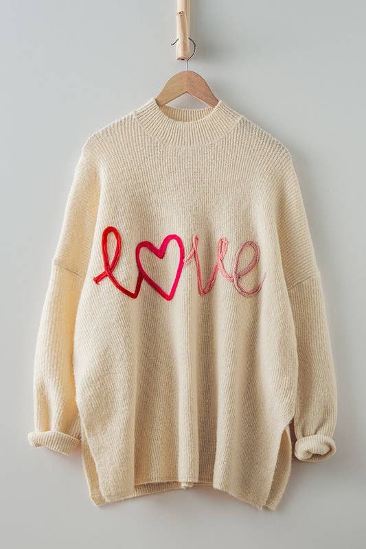 "Love" Sweater
