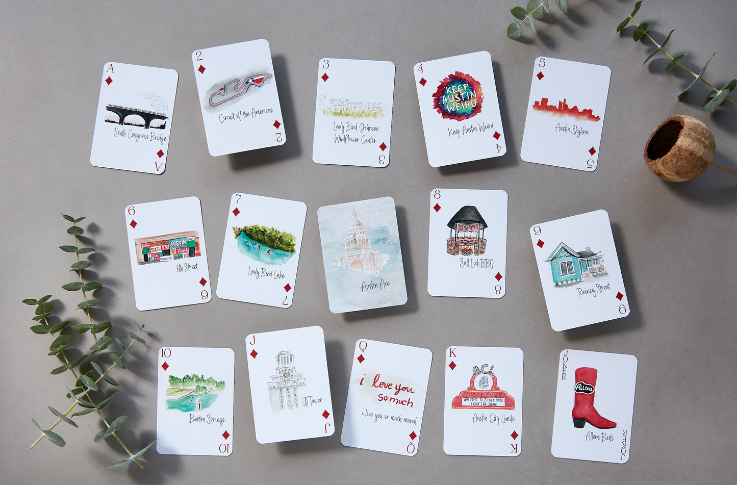 Austin Ace Playing Cards